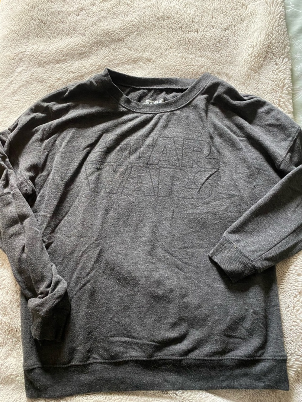 Star Wars Crewneck Sweatshirt in Dark Gray